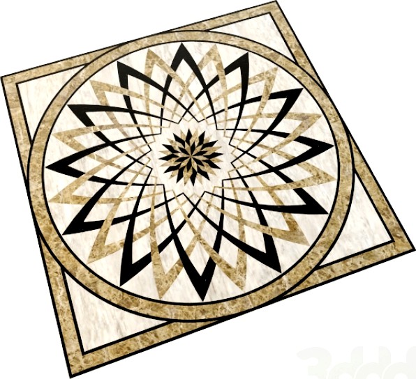 панно из мрамора