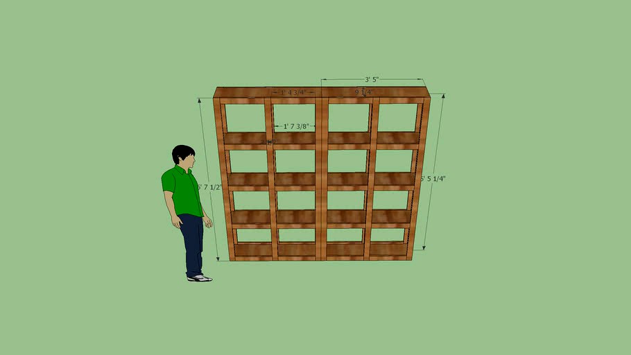 Room Deviding Book Self