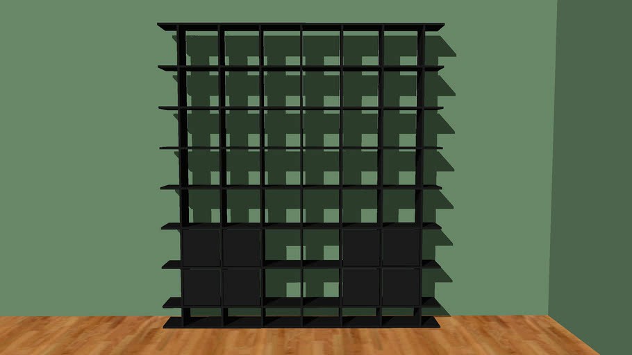 Smart Furniture Large Wall Unit with Doors