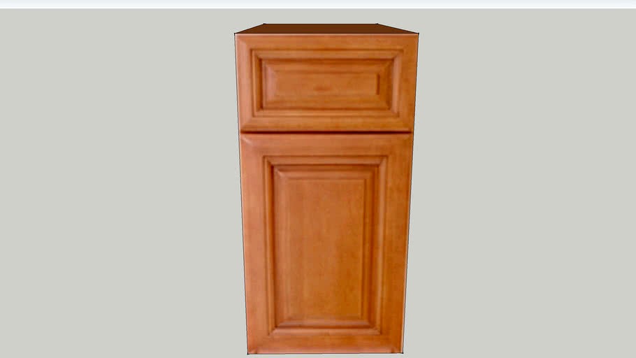 kitchen cabinet with drawer