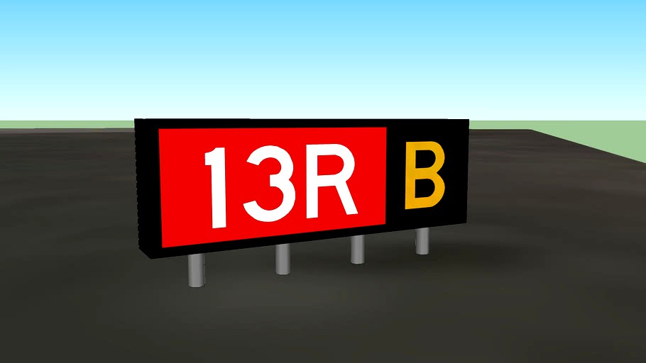 Southport Airfield Signage - 13 R B