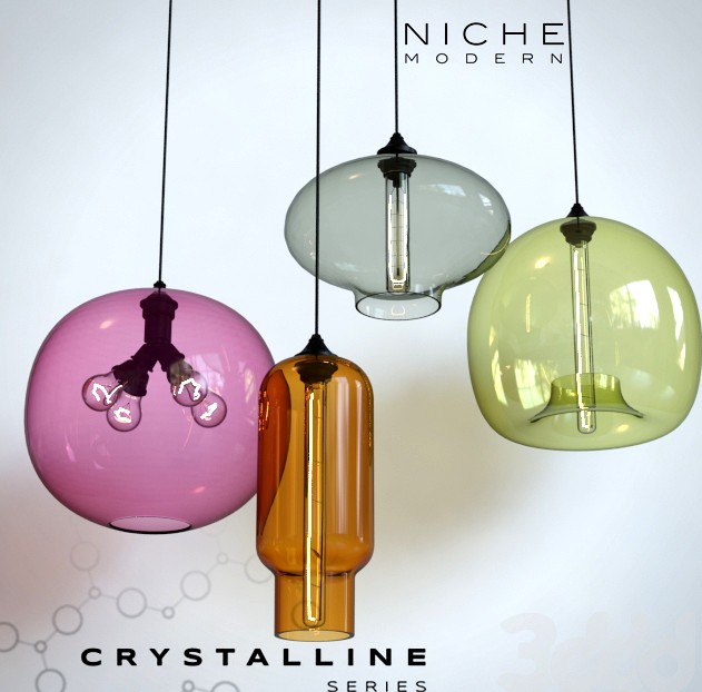 Подвесные светильники Niche Crystalline - 4