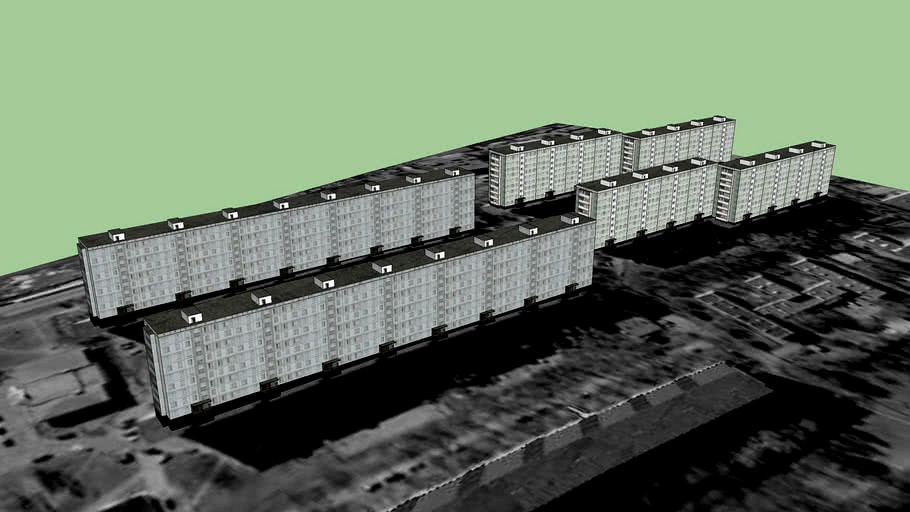 Жилые дома по Днепропетровской улице