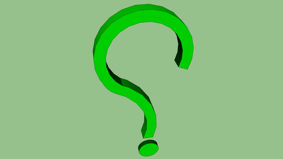 Green Question Mark