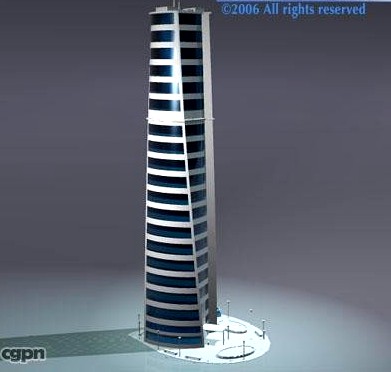 Skyscraper building3d model