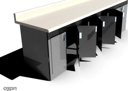 Work-bench-narrow3d model