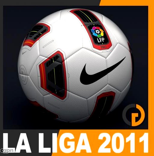 2010 2011 La Liga Match Ball3d model