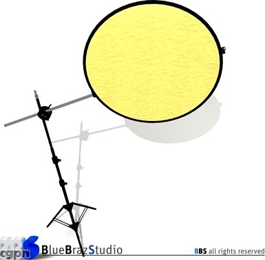 Collapsible Reflector3d model