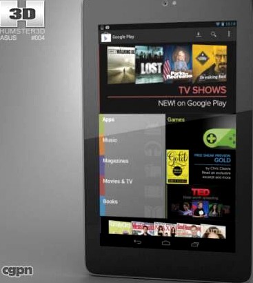 Google Nexus 73d model