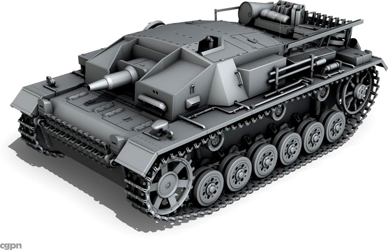 StuG III - Ausf.D3d model