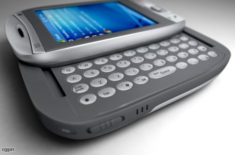 HTC Wizard communicator3d model