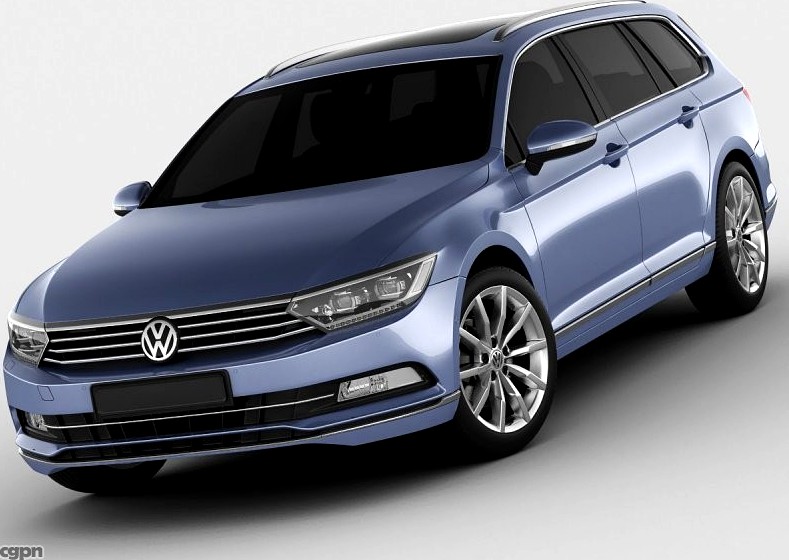 VW Passat Variant 20153d model