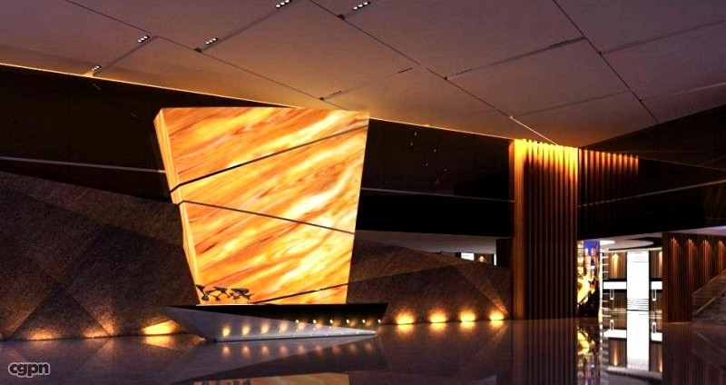 Lobby Space 0863d model