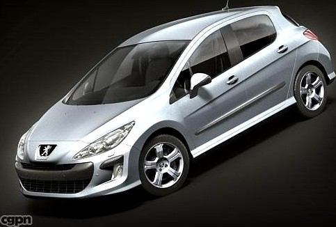 Peugeot 3083d model