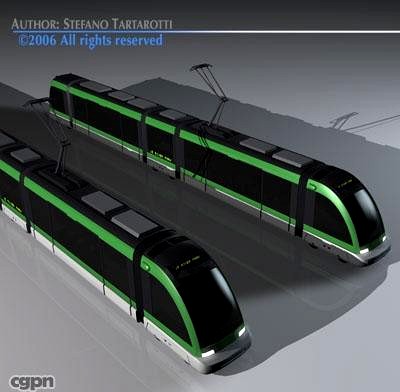 Tramway3d model