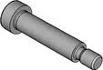 03310933 Hexagon socket head cap shoulder screws ISO 7379 h8 16 M12x60