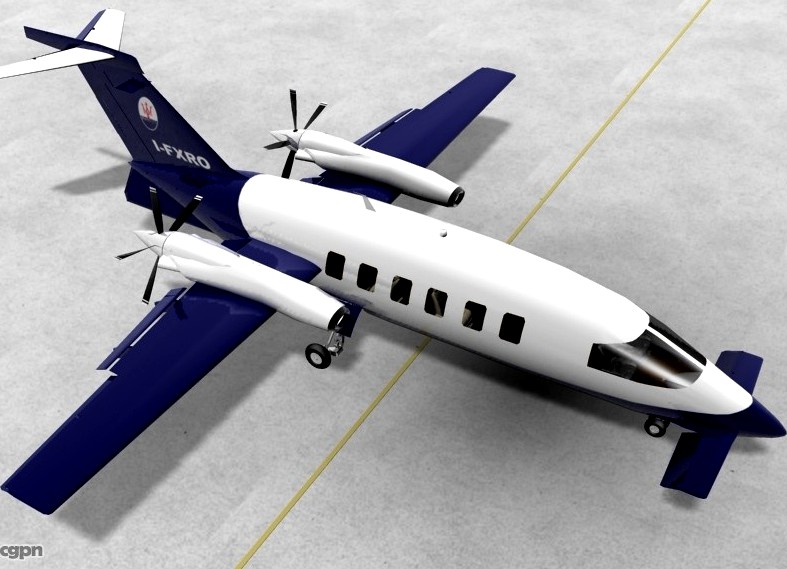 Piaggio Avanti P1803d model