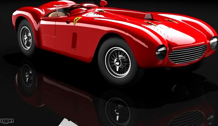 Ferrari 375 std mat3d model