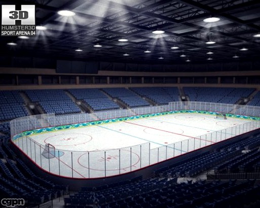 Hockey Arena3d model