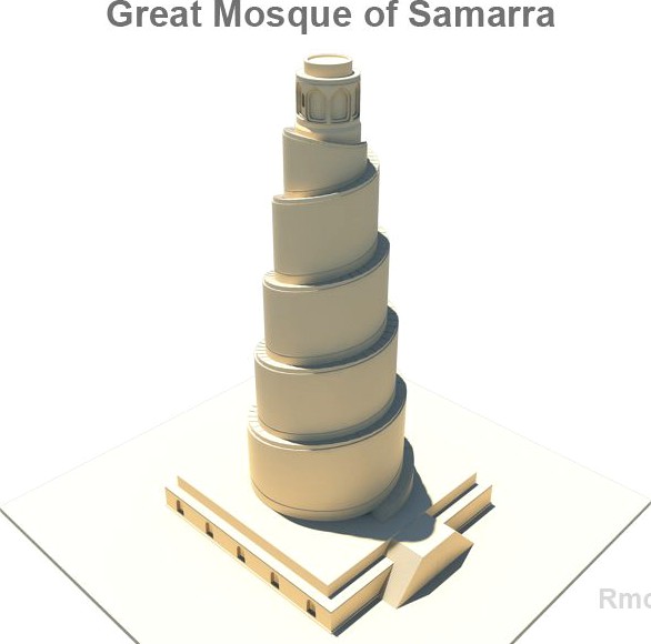 Spiral Minaret3d model