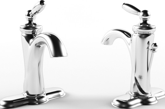 Modern Chrome Faucet