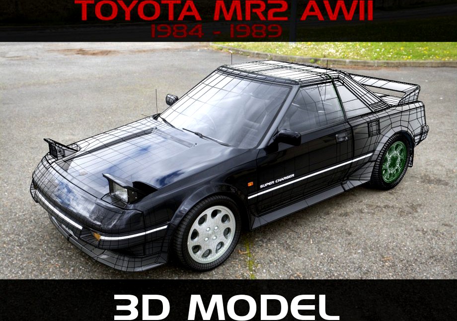 Toyota MR2 19893d model