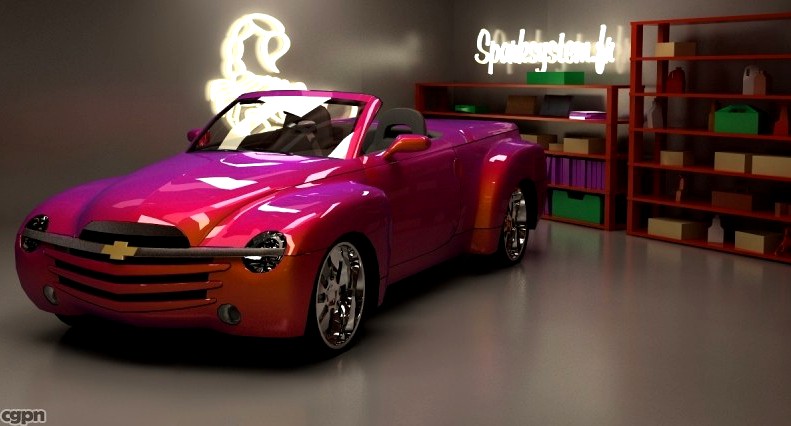 chvy ssr tuned edition3d model