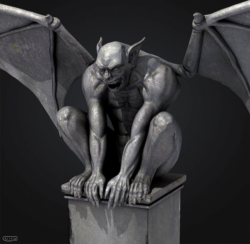 Gargoyle Statue3d model