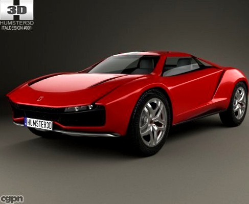 Italdesign Giugiaro Parcour 20133d model