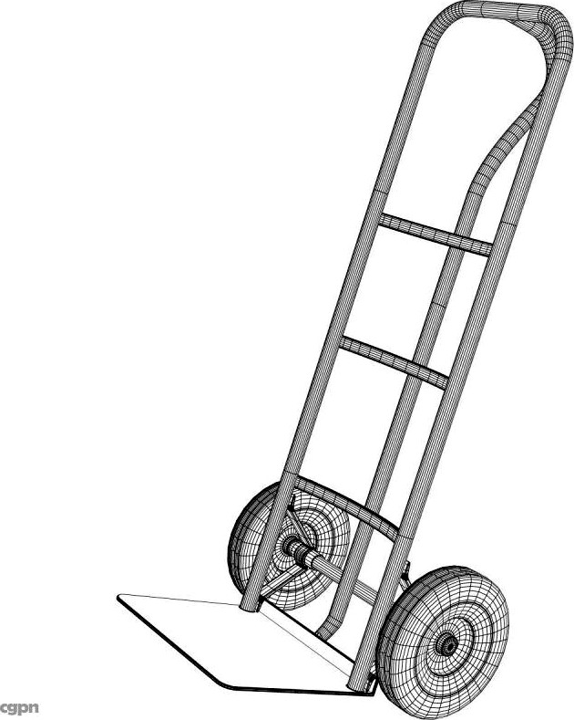 Hand Truck3d model