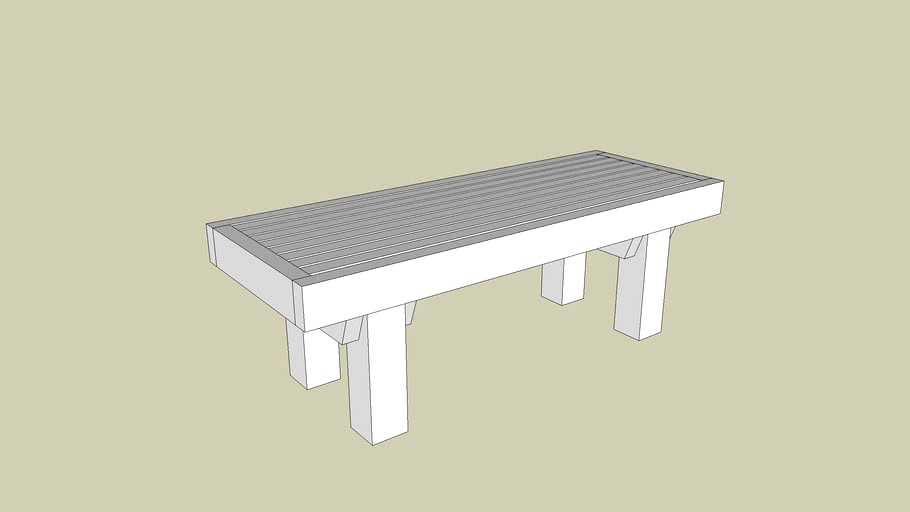 Deck bench
