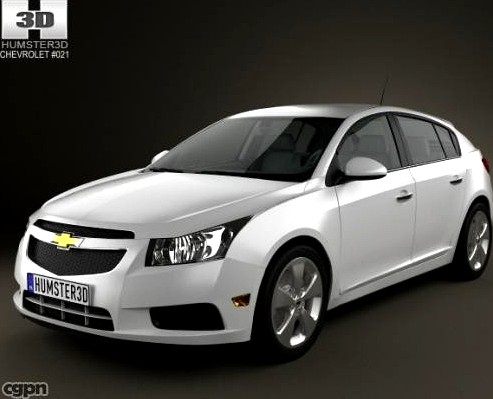 Chevrolet Cruze hatchback 20123d model