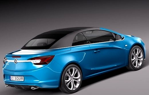 Opel Cascada 20143d model