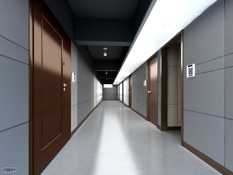 Corridor 0653d model
