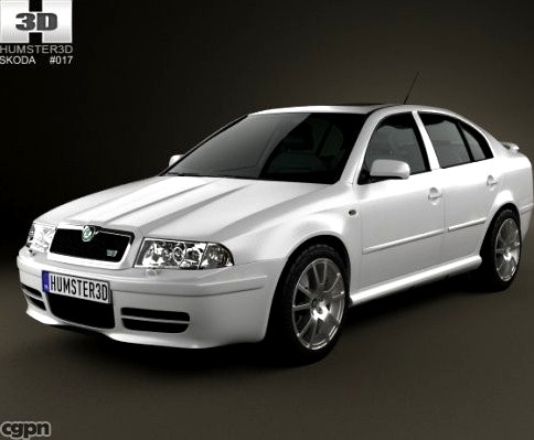 Skoda Octavia RS Tour 20003d model