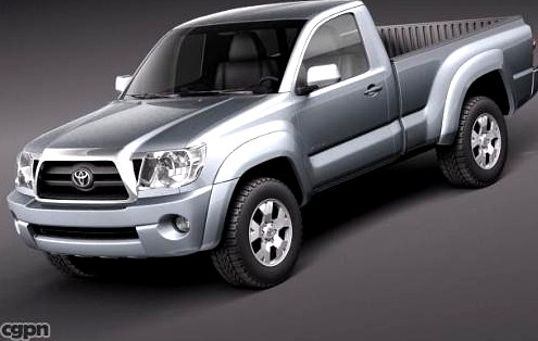 Toyota Tacoma Single Cab 20103d model
