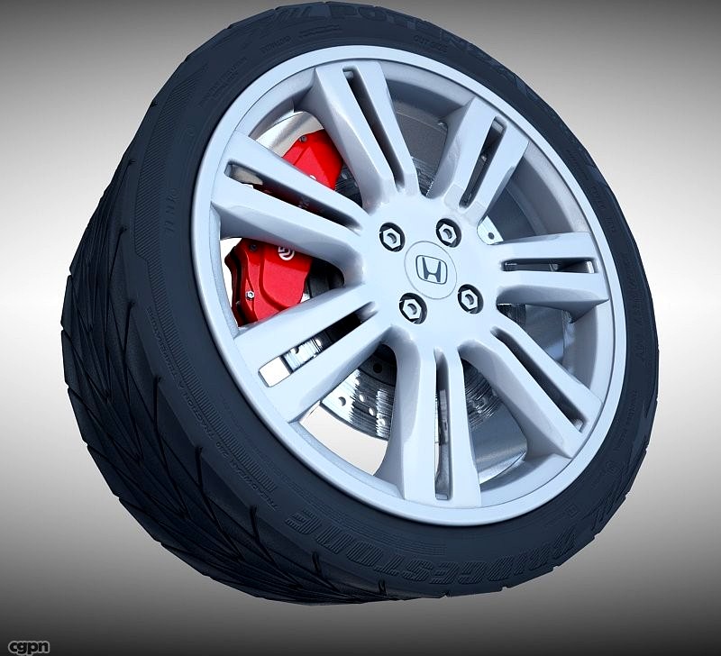 Alloy Wheel3d model