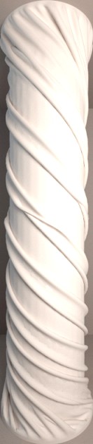 column covered with