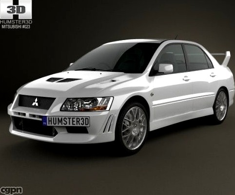 Mitsubishi Lancer Evolution 20013d model