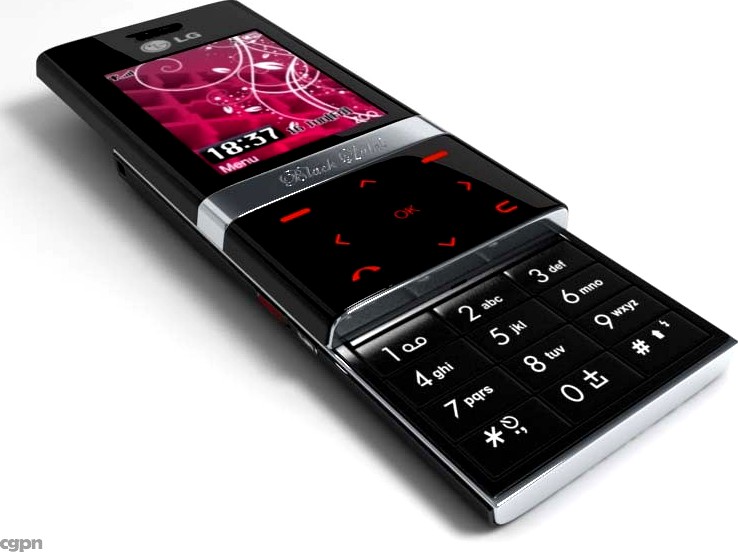 LG KV6000 Chokolate II -series CYON mobile phone3d model