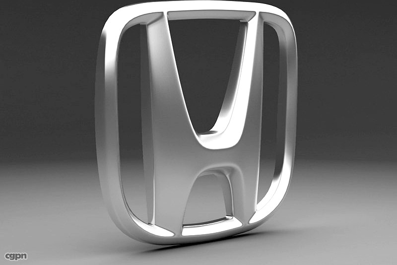 Honda logo3d model