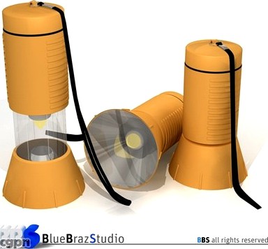 Flashlight3d model