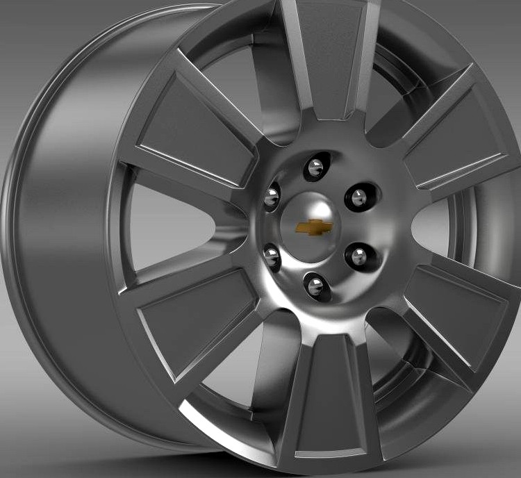 Chevrolet Silverado RegularCab 2007 rim3d model