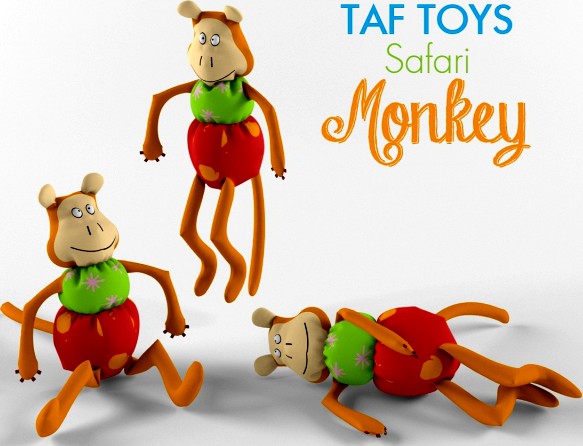 TAF TOYS, Safari, Monkey