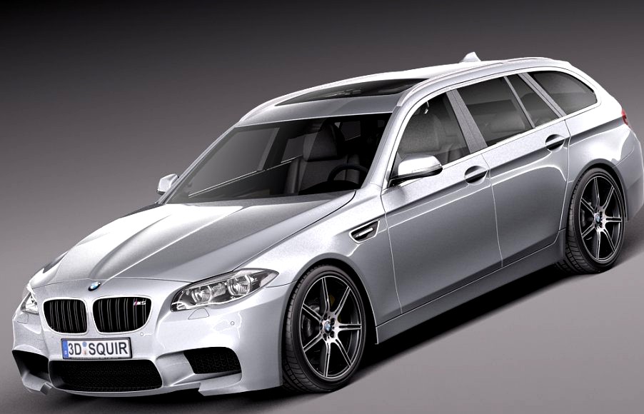 BMW M5 F11 Touring 20153d model