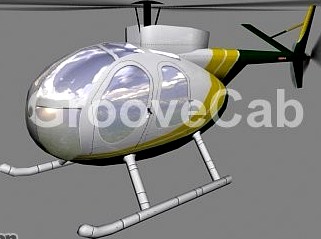 Hughes500 Helicopter V23d model