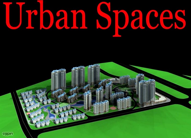 Urban Design 1663d model