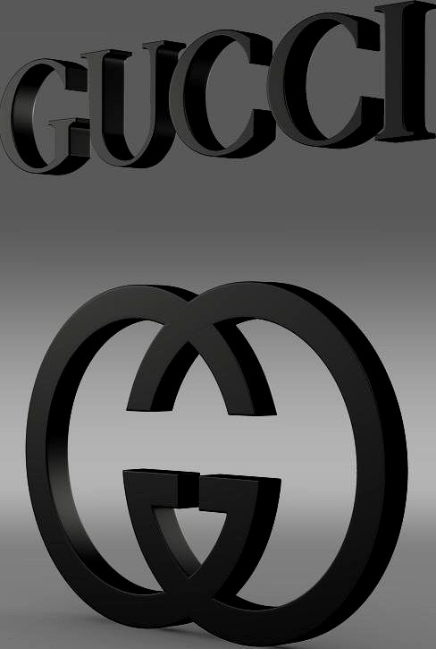 GUCCI logo3d model