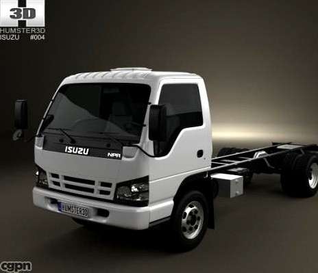 Isuzu NPR Chassis 20113d model