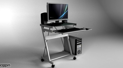 Computer Table3d model